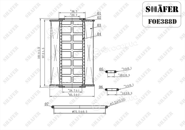 Shafer FOE388D