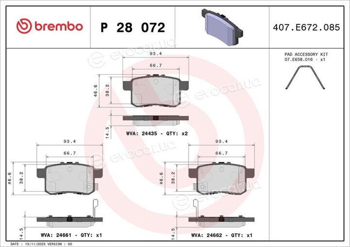 Brembo P 28 072