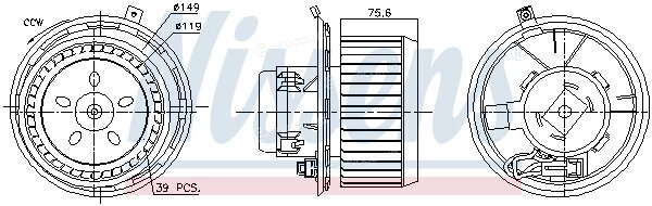 Nissens 87185