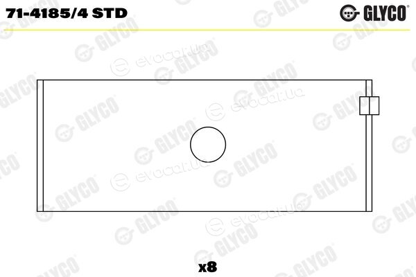 Glyco 71-4185/4 STD