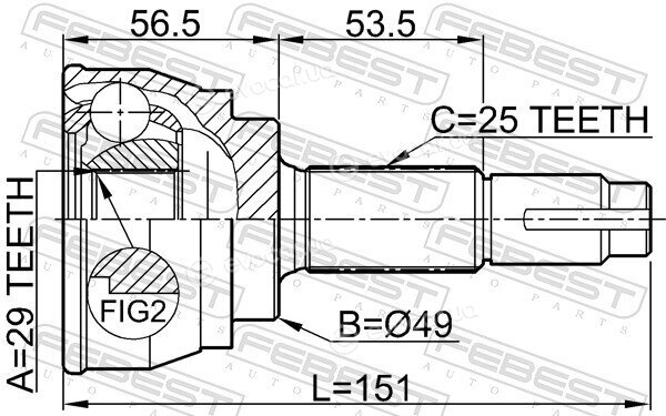 Febest 0210-084