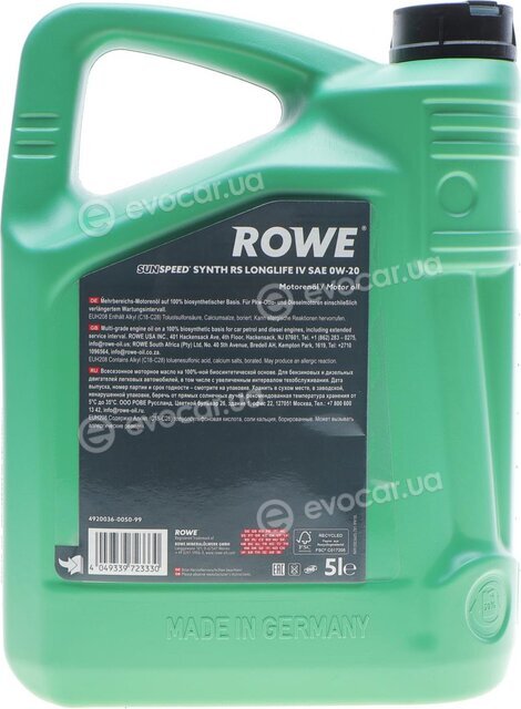 Rowe 4920036-0050-99