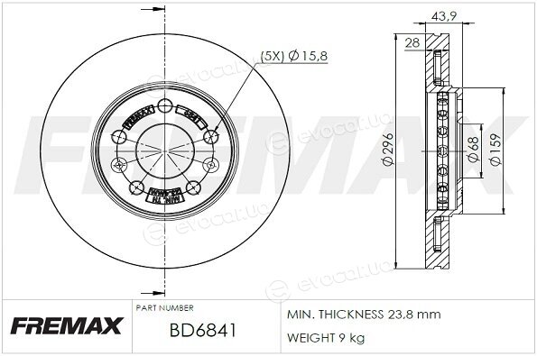 Fremax BD-6841