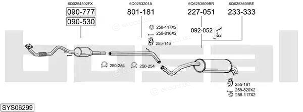 Bosal SYS06299