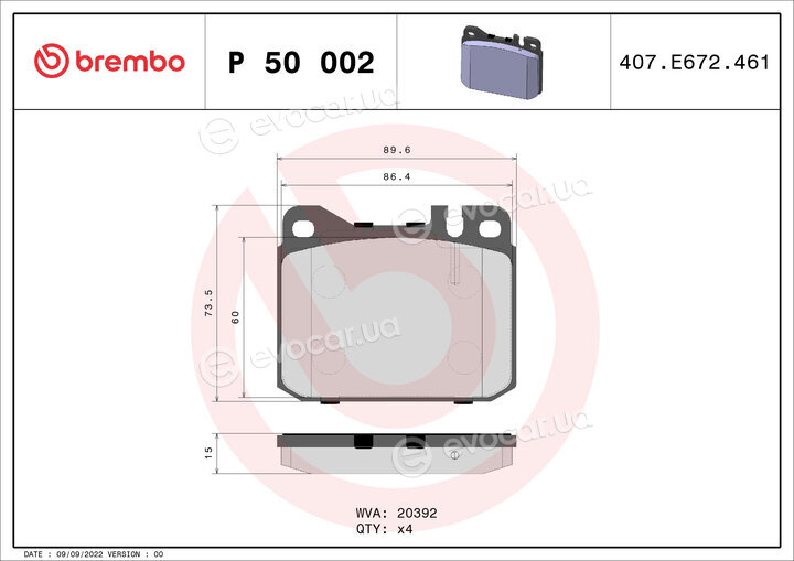 Brembo P 50 002