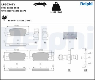 Delphi LP5034EV