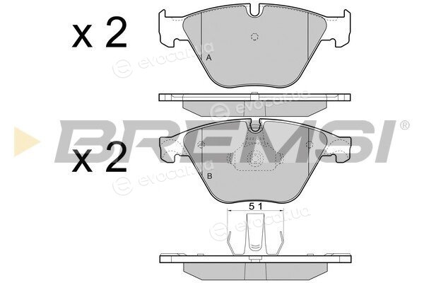 Bremsi BP3452