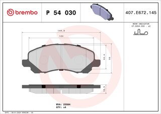 Brembo P 54 030X
