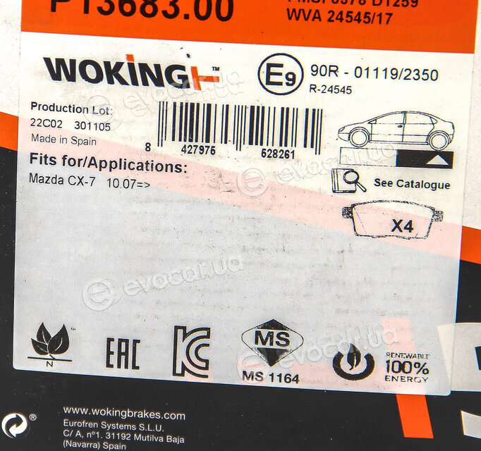 Woking P13683.00