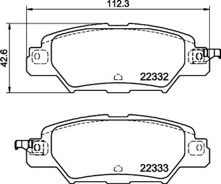 Hella Pagid 8DB 355 025-461