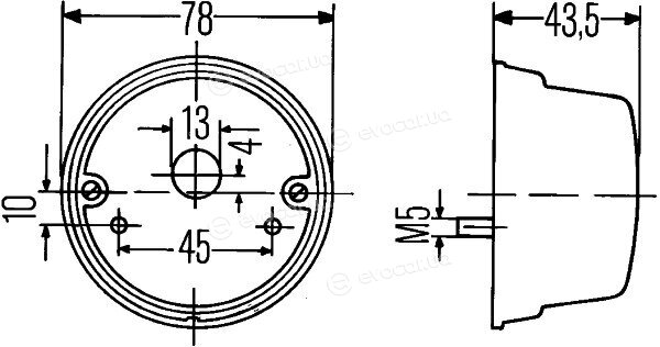 Hella 2SB 001 259-261