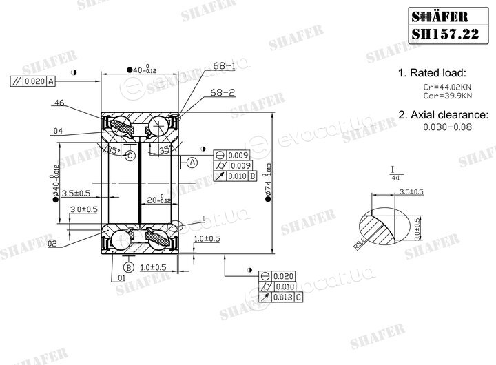 Shafer SH157.22K