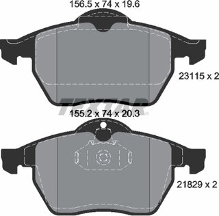 Textar 2311502