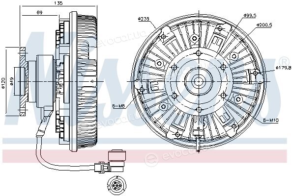 Nissens 86077