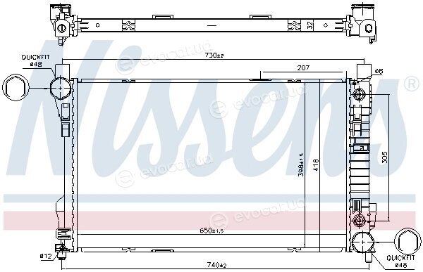 Nissens 606015