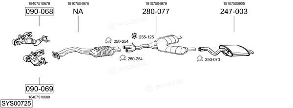 Bosal SYS00725