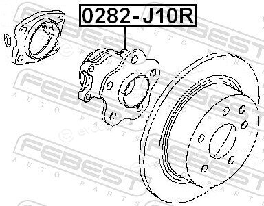 Febest 0282-J10R