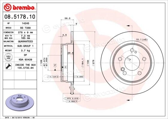 Brembo 08.5178.10