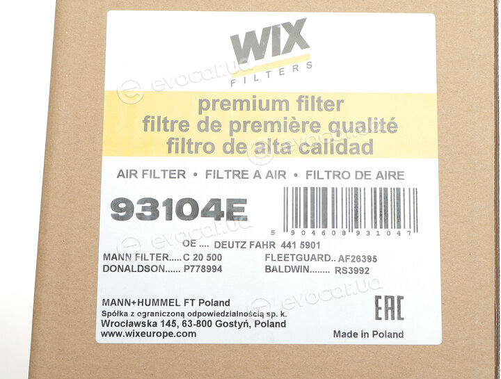 WIX 93104E