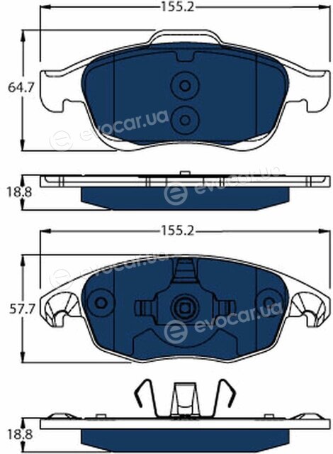 TRW GDB1690BTE