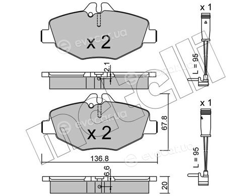 Metelli 22-0562-0K