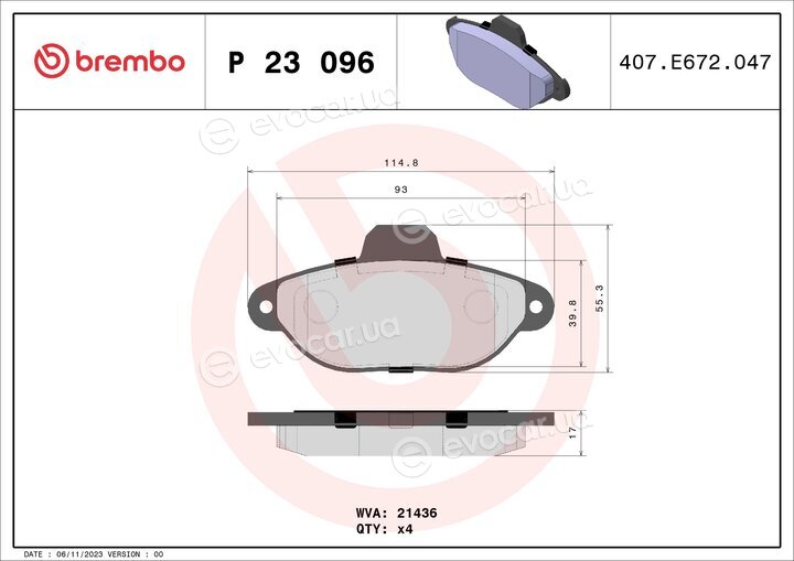 Brembo P 23 096