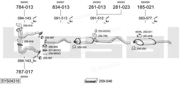 Bosal SYS04316