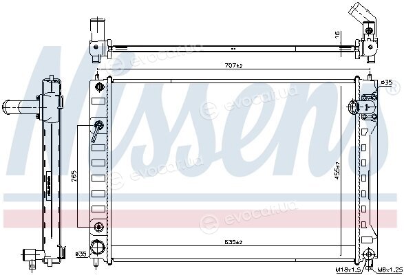 Nissens 606542