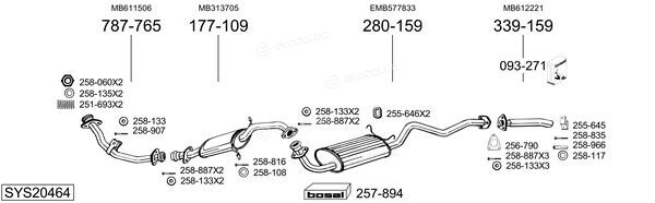 Bosal SYS20464