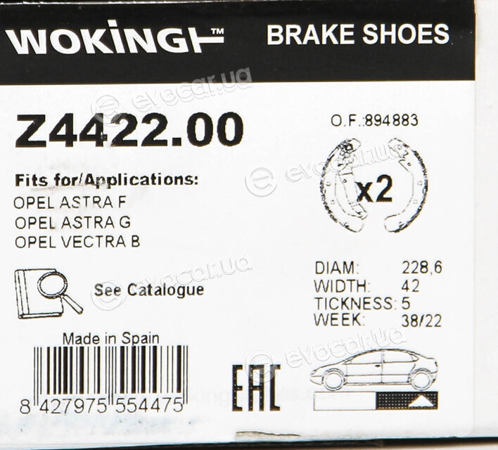 Woking Z4422.00