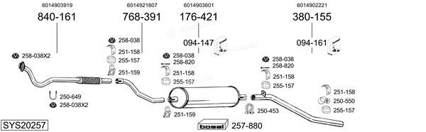 Bosal SYS20257