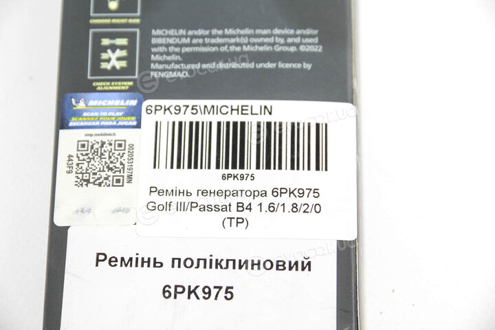 Michelin 6PK975