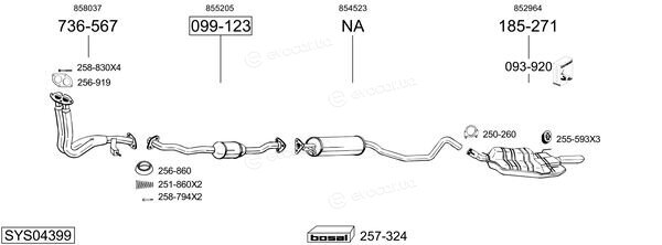 Bosal SYS04399