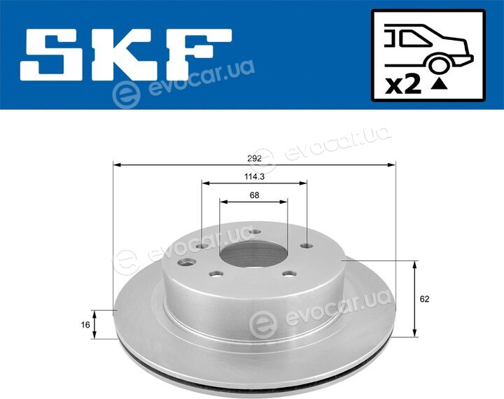 SKF VKBD 90355 V2