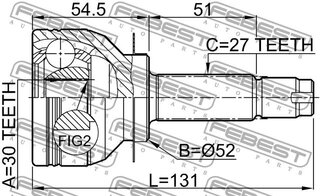 Febest 0810-B13