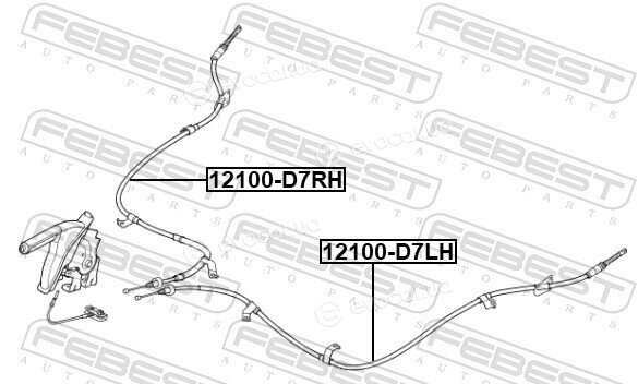 Febest 12100-D7RH