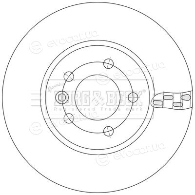 Borg & Beck BBD6254S