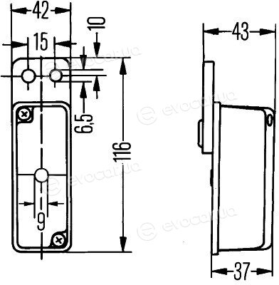 Hella 2XS 005 020-011