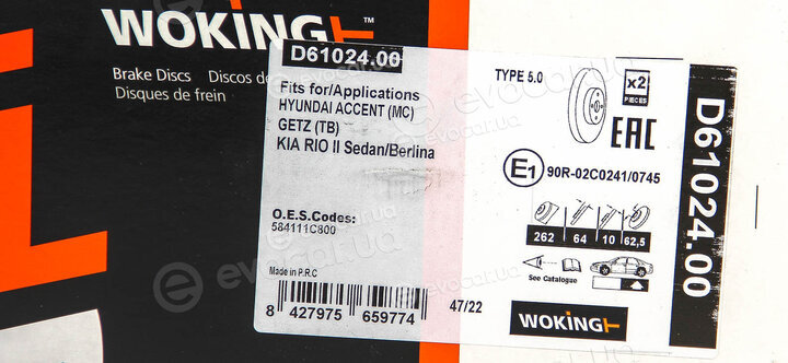 Woking D61024.00
