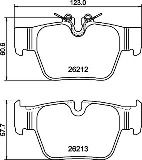 Hella Pagid 8DB 355 040-581