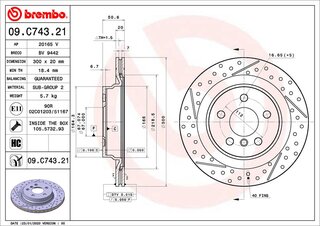 Brembo 09.C743.21