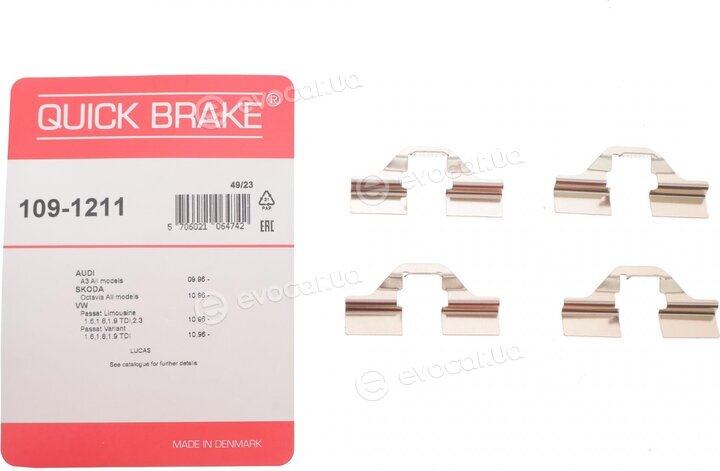 Kawe / Quick Brake 109-1211