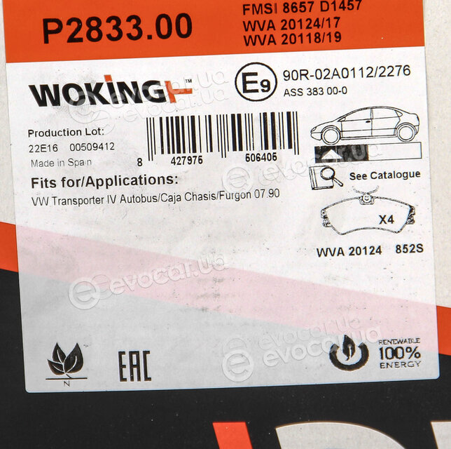 Woking P2833.00