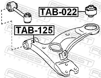 Febest TAB-125