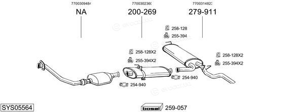 Bosal SYS05564