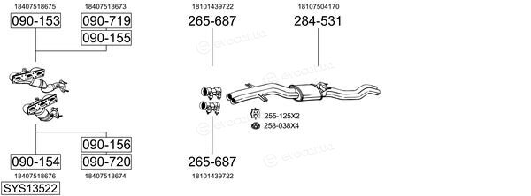 Bosal SYS13522