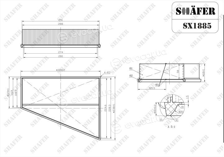 Shafer SX1885