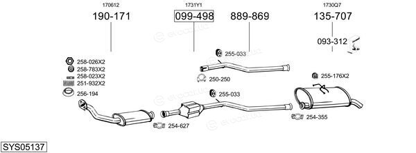 Bosal SYS05137