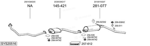 Bosal SYS20516