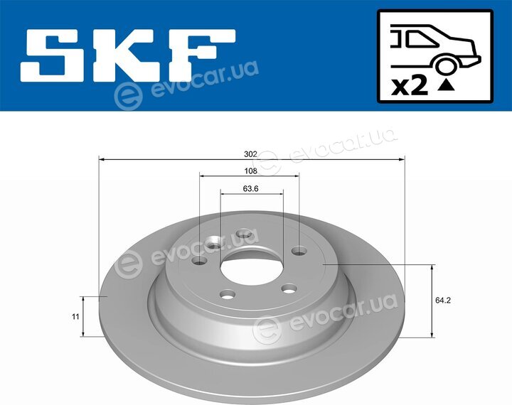 SKF VKBD 90470 S2